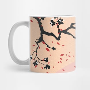 Sakura Abstract Mug